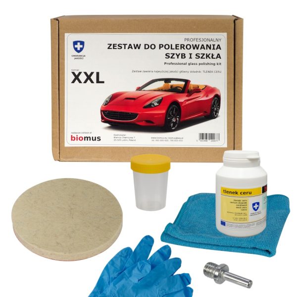 Zestaw Polerski z Tlenkiem Ceru XXL