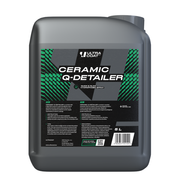 Ultracoat Ceramic Q-Detailer 5L - quick detailer z kwarcem SiO2