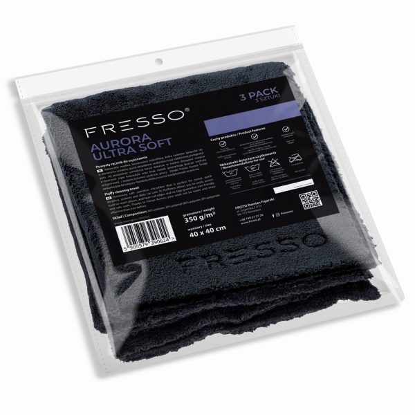 Fresso Aurora Ultra Soft Mikrofibra 350gsm 40x40cm 3 Pack
