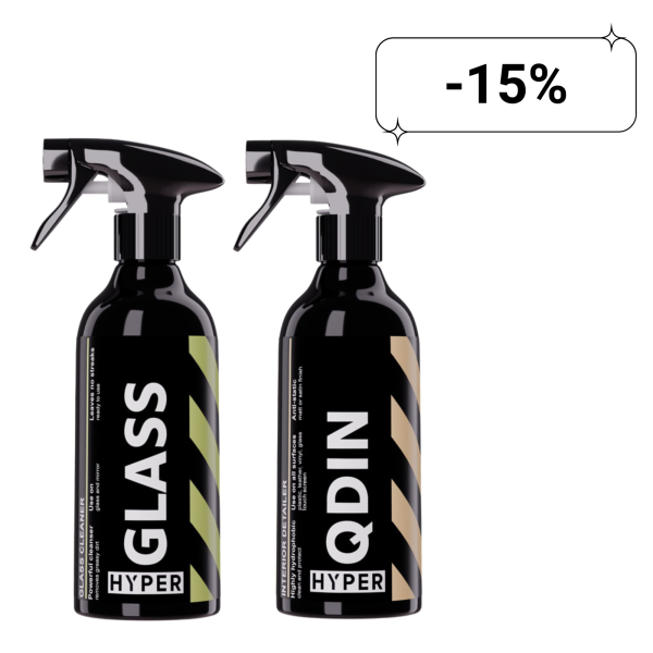 Zestaw Hyper QDIN 500 ml + Glass 500 ml -15%