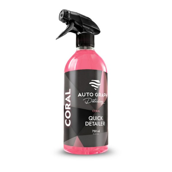 Auto Graph CORAL Quick Detailer 750ml - prosty w użyciu produkt do odświeżania lakieru
