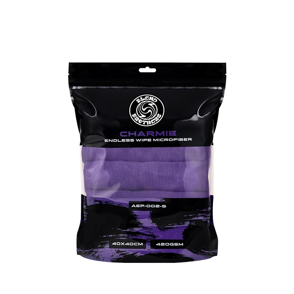 blend-brothers-charmie-5-pack-microfiber-purple_big Blend Brothers CHARMIE 5-Pack Microfiber Purple 40x40cm - zestaw 5 sztuk mikrofibr