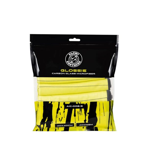 Blend Brothers GLOSSIE 5-Pack Glass Towel - zestaw 5 sztuk mikrofibr do szyb