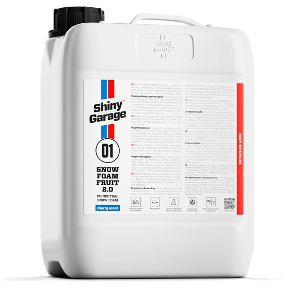 Shiny Garage Fruit Snow Foam 2.0 5L - neutralna piana aktywna