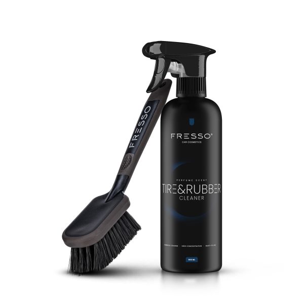 Fresso Tire Brush + Tire Cleaner 500ml - zestaw do czyszczenia opon
