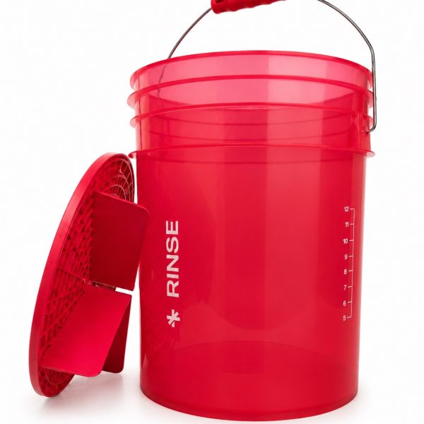 BenBow Wiadro 20L Rinse + separator czerwony