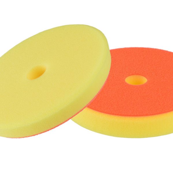 Honey COMB DUAL FINISH Żółty 125/140mm - wykończeniowy pad polerski
