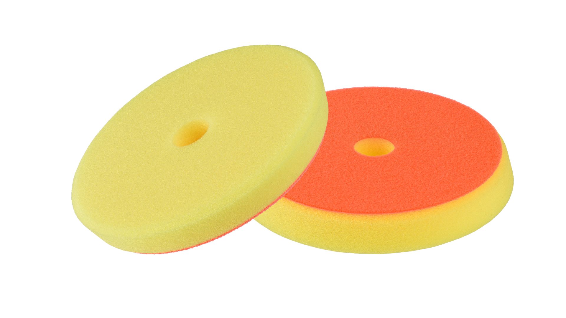 dual-finish-125-140x20-honey-1_big Honey COMB DUAL FINISH Żółty 125/140mm - wykończeniowy pad polerski