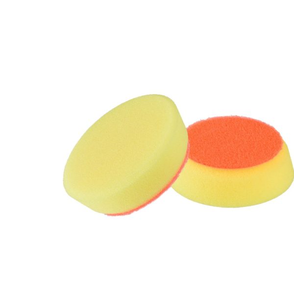 Honey COMB DUAL FINISH Żółty 55/70mm - wykończeniowy pad polerski