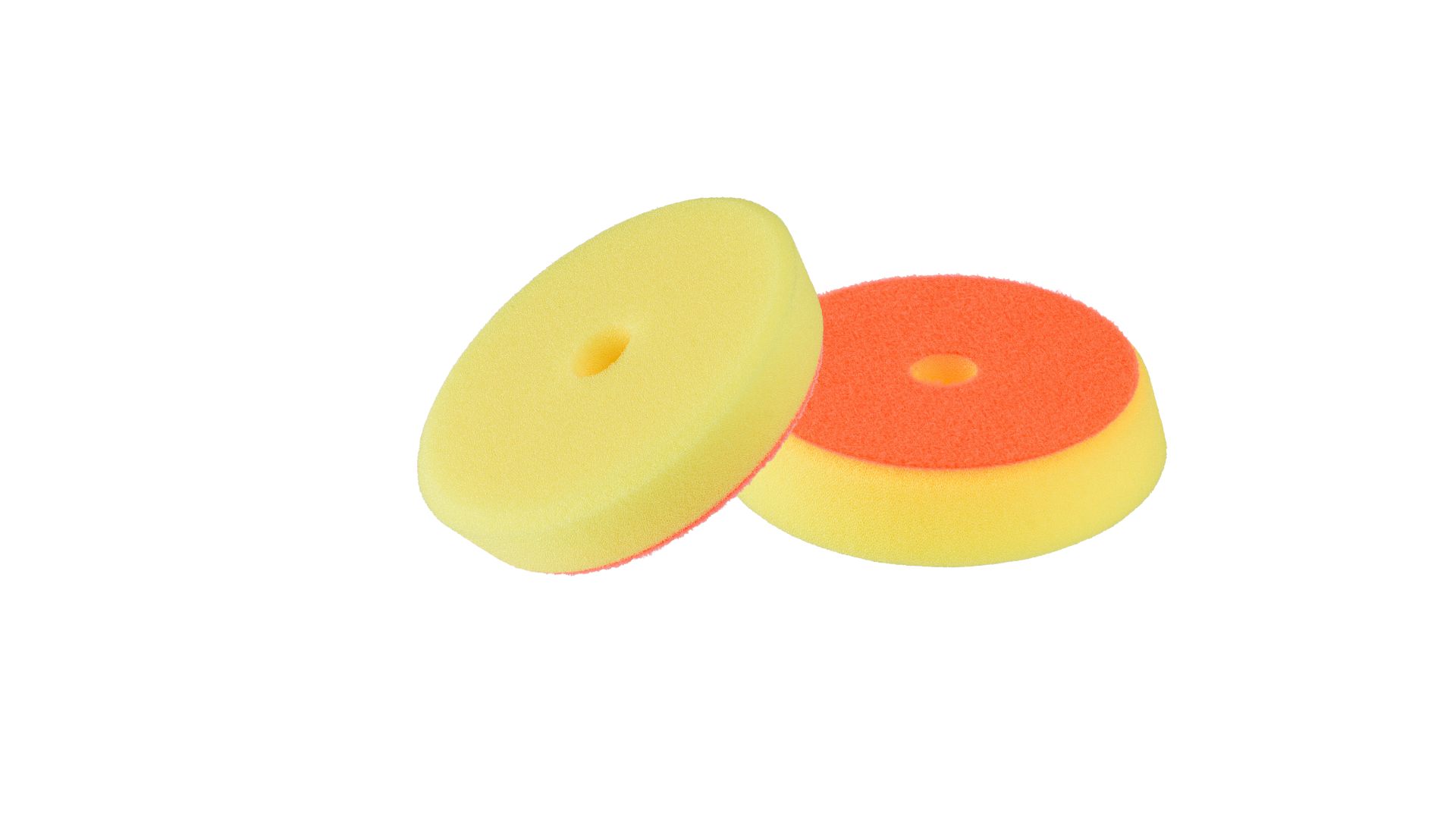 dual-finish-75-90x20-honey-1_big Honey COMB DUAL FINISH Żółty 75/90mm - wykończeniowy pad polerski