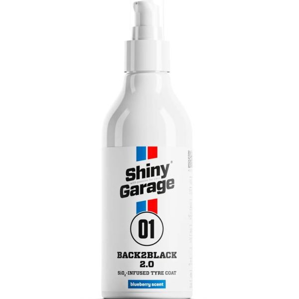 Shiny Garage Back2Black Tyre Coat 2.0 250ml Dressing do opon SiO₂