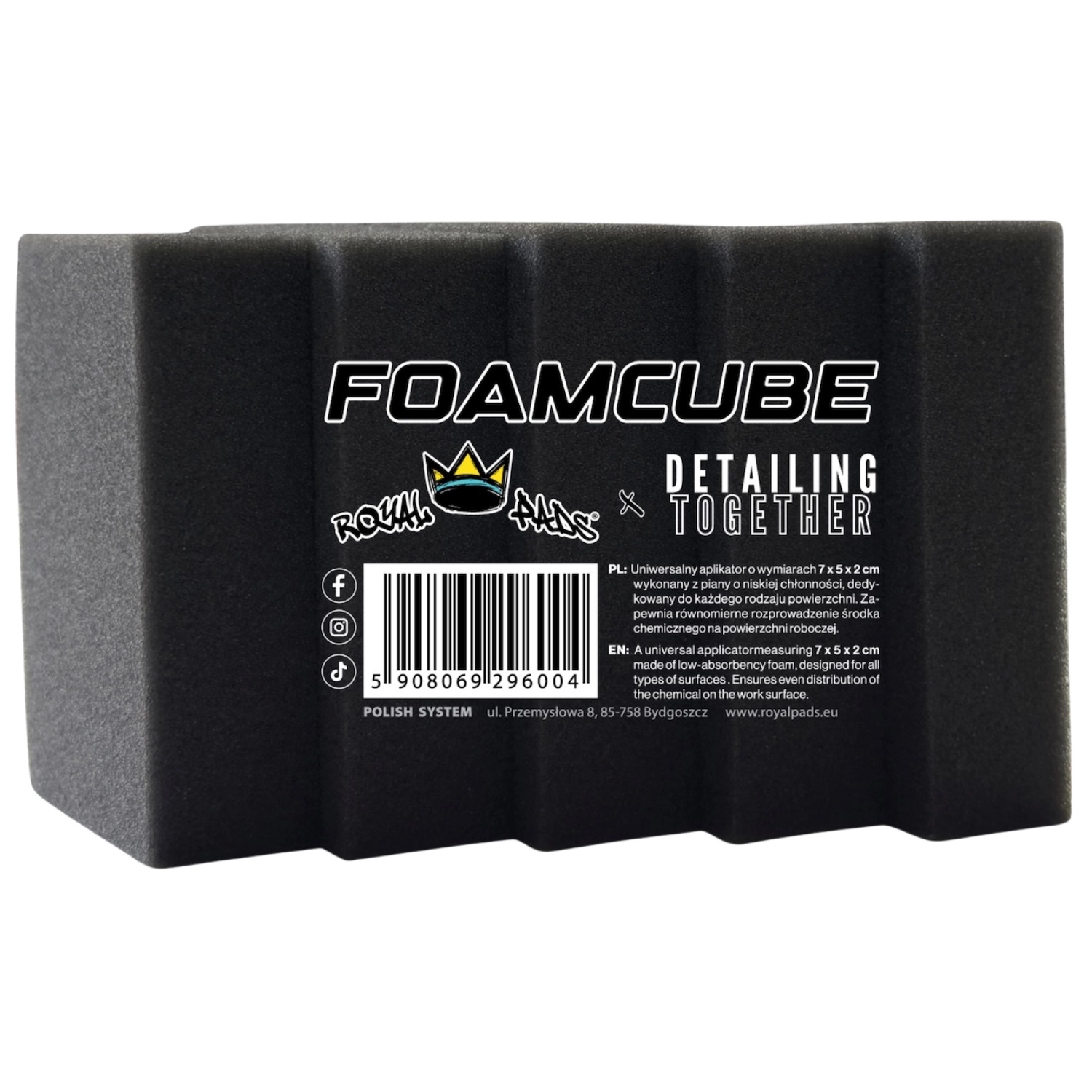 1500x1500-product-media-48001-49000-58_big Royal Pads FoamCube 5szt - zestaw uniwersalnych aplikatorów piankowych