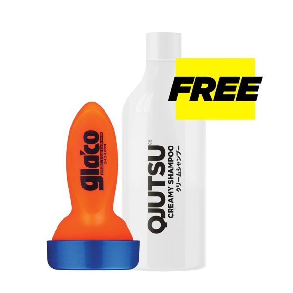 Soft99 Glaco QAD 120ml + Creamy Shampoo 750ml - zestaw powłoka hydrofobowa do szyb i szampon samochodowy