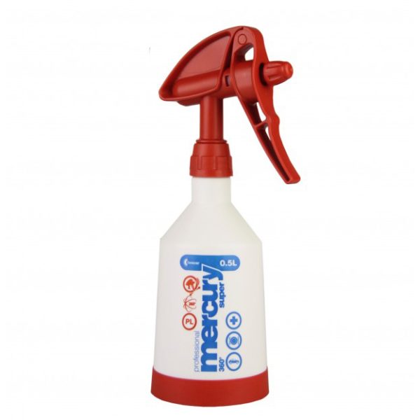 KWAZAR Mercury 360 Pro Czerwony 500ml - profesjonalny opryskiwacz