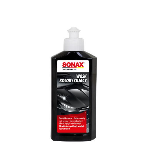 Sonax Wosk koloryzujący czarny 250ml - do lakierów czarnych