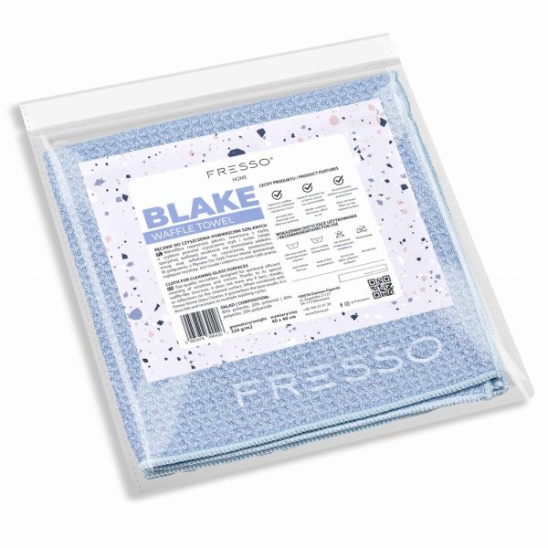 Fresso Home Blake Waffle Towel - mikrofibra waflowa do czyszczenia powierzchni szklanych 40x40cm