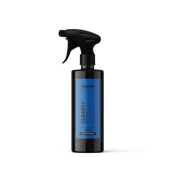 Kiurlab CLEASY+ 500ml - silnie odtłuszczający płyn do mycia szyb samochodowych