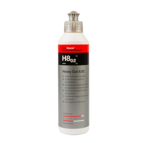 Koch Chemie H8.02 Heavy Cut 250ml - mocno tnąca pasta polerska