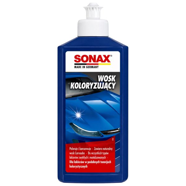 Sonax Wosk koloryzujący granatowy 250ml - do lakierów granatowych
