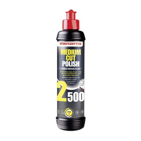 Menzerna 2500 Medium Cut Polish 250ml - średnio ścierna pasta polerska
