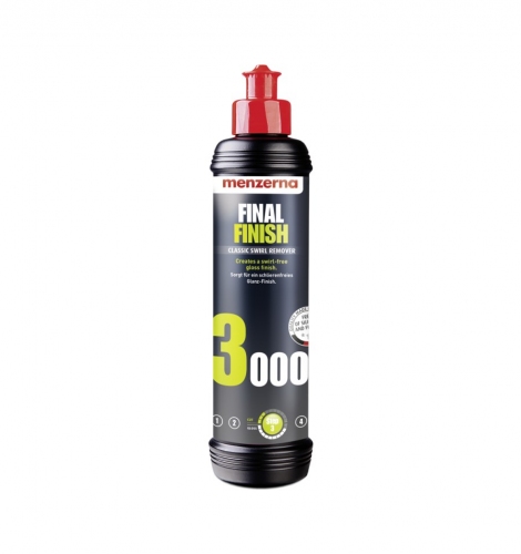 Menzerna 3000 Final Finish 250ml  - lekkościerna pasta polerska
