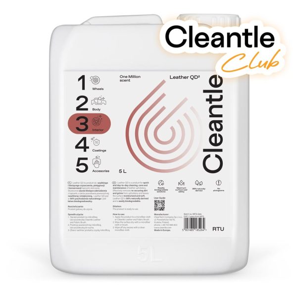 Cleantle Leather QD 5L - quick detailer do skóry