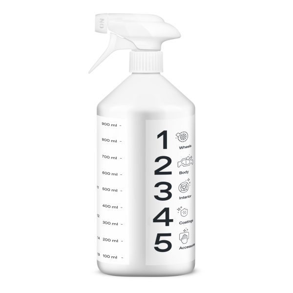 Cleantle Spray Bottle1L - pusta butelka z atomizerem