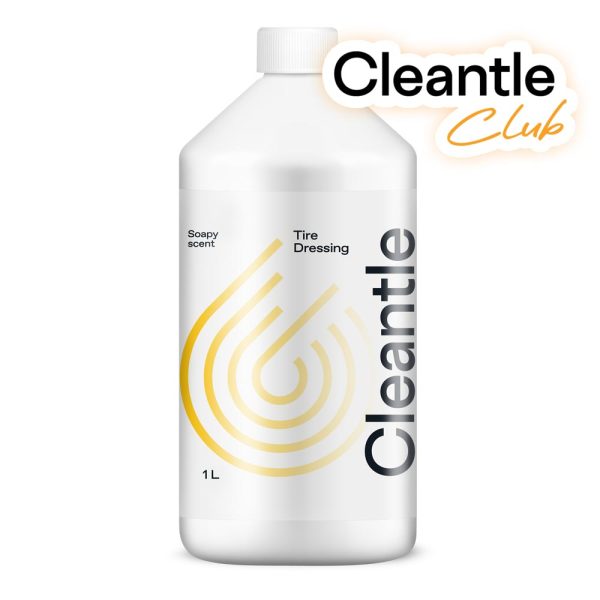 Cleantle Tire Dressing 1L - dressing do opon pielęgnujący i zabezpieczający