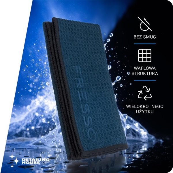 Fresso Winston Waffle Towel 40x40cm - mikrofibra waflowa do szyb