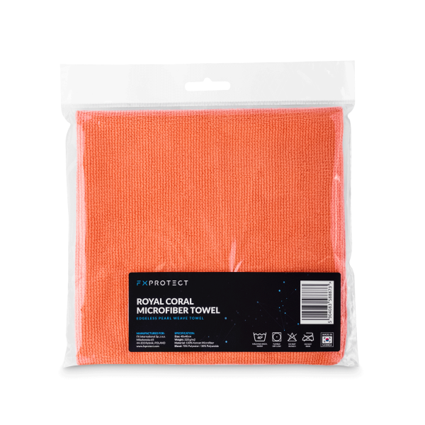 FX Protect Mikrofibra Royal Coral 40x40 320gsm - gęsto tkana