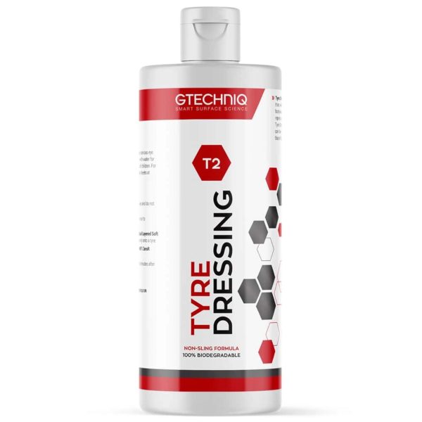 Gtechniq T2 Tyre Dressing 250ml - bezzapachowy dressing do opon i plastików
