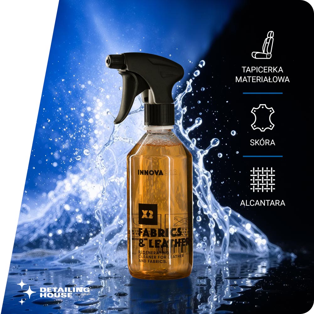 innovacar-x2-fabricsleather-500ml-jesien-2026_big Innovacar X2 Fabrics&Leather 500ml - produkt do czyszczenia tapicerki i skóry