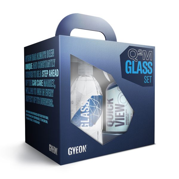 GYEON Q2M Glass Set  Bundle Box - zestaw produktów do pielęgnacji i zabezpieczenia szyb