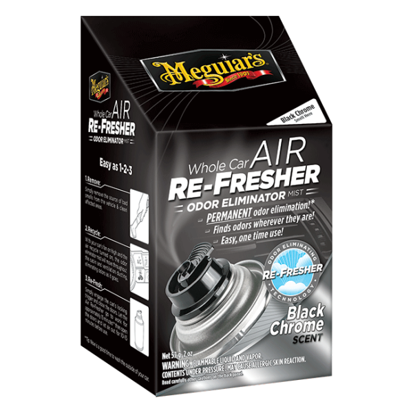 Meguiar's Whole Car Air Re-fresher BlChromScent - eliminator zapachów