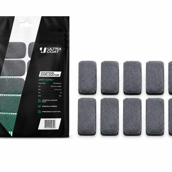 Ultracoat Cube Coating Applicator 10-pack - Ergonomiczny aplikator do szybkiej aplikacji powłok na lakierze i szybach.