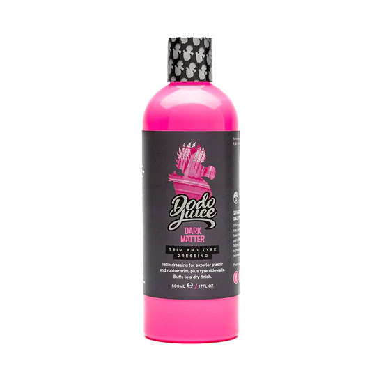 Dodo Juice Dark Matter 500ml - dressing do plastików i opon