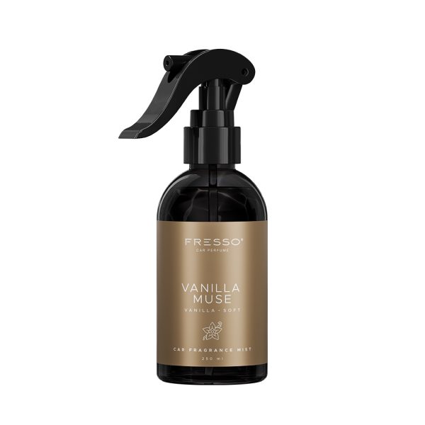 Fresso Car Fragrance Mist Vanilla Muse 250 ml - waniliowa mgiełka zapachowa do auta