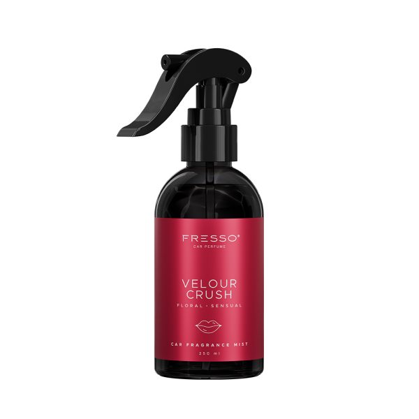 Fresso Car Fragrance Mist Velour Crush 250 ml - zmysłowa mgiełka zapachowa do auta