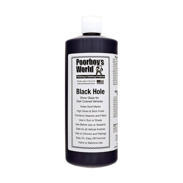 Poorboy's World Black Hole 946ml - politura do ciemnych lakierów