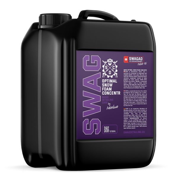 Swag Basic Optimal Snow Foam Concentrate 5L - aktywna piana PRE-WASH z efektem białego śniegu